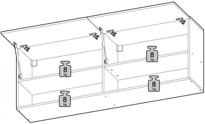 Гостиная Вирола. Комплектация 1