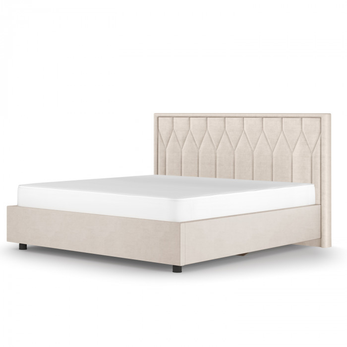 Кровать-10М с подъёмным основанием 1800 слоновая кость