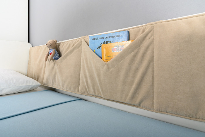 Эйп 11.40 Кровать, белый/дуб белый