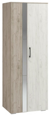 гостиная Эмма шкаф дуб крафт серый/дуб крафт белый