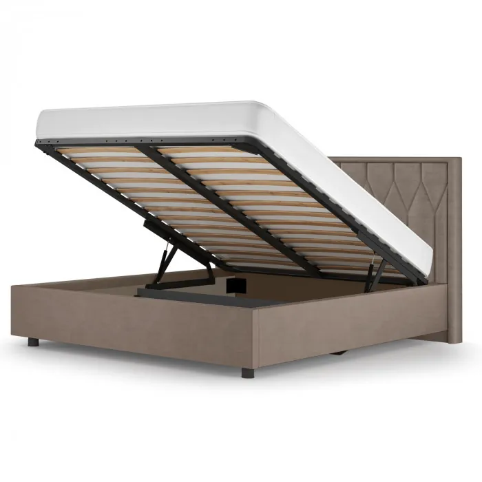 Кровать-10М с подъёмным основанием 1800 корица