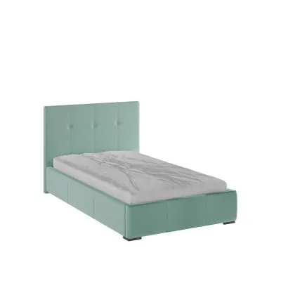 Рио Кровать интерьерная 120 мятный квадрат, ПМ