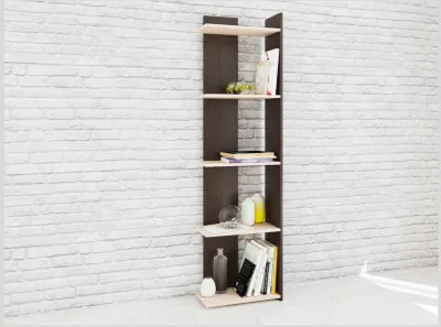 Стеллаж Ромео-7 венге/дуб молочный