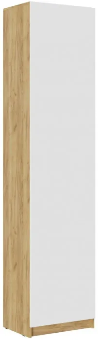 Модульная прихожая Роджина, композиция 3 (Графит, Дуб Крафт Золотой)