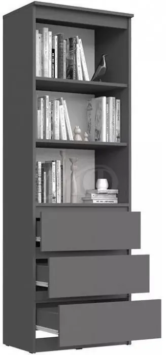 Челси Стеллаж (Графит, Графит)