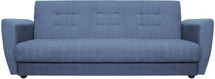 Раскладной диван-кровать, прямой, книжка, цвет серый, Лира 120х190