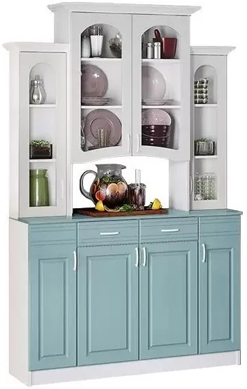 Буфет Констанция 4-хдверный, Голубой