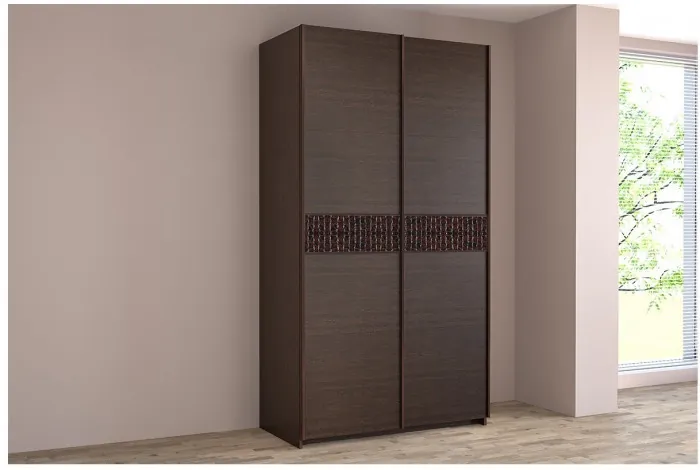 Шкаф-купе Иннэс-5 1200 Ф3/Ф3, Бодега белая