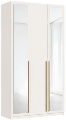 Шкаф 3-х створчатый Ларго (1200) 2 зеркала, Кашемир (золото)