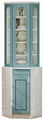 Буфет Констанция угловой (Голубой)