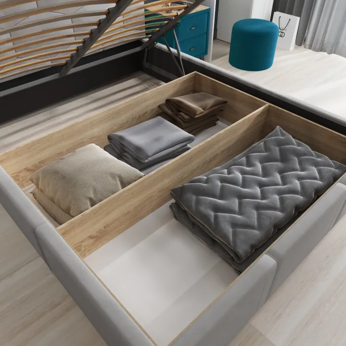 Манука Кровать интерьерная 160 винный, ПМ