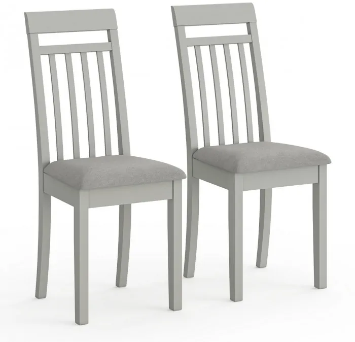 Два стула Мебель--24 Гольф-11 разборных, цвет серый, обивка ткань велюр серый 63, ШхГхВ 40х40х100 см., от пола до верха сиденья 47 см.