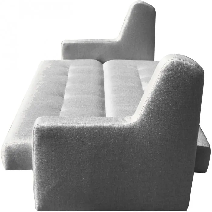 Диван-книжка Сенатор 140х190, рогожка бежевая