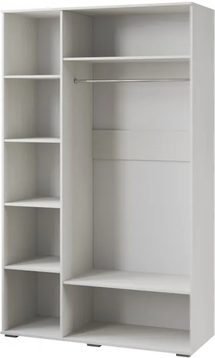 Ливорно Шкаф 3-х ств. ЛШ-24 ясень анкор светлый патина серебро