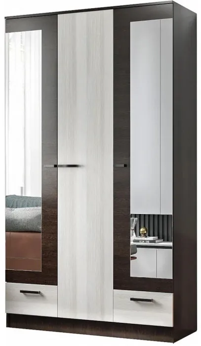 Адель Шкаф 1,2, Ясень шимо темный/светлый