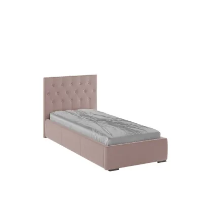 Октавия Кровать интерьерная 900 пыльная роза ромб, ПМ