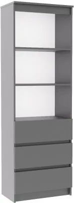 МС Мори Стеллаж МСТ 600.3, МП Графит