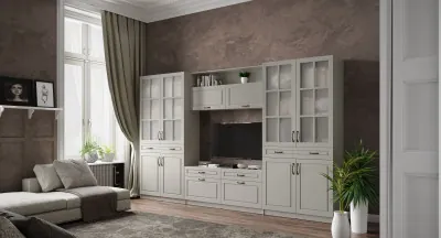 Гостиная "Апполия", композиция 4 - Кашемир/Сантьяго софт