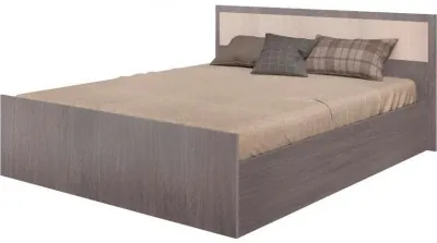 Фиеста Кровать 120, ясень шимо (Ясень шимо темный / светлый)