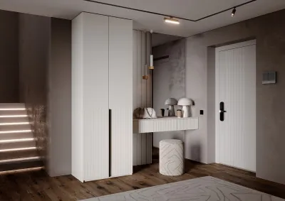 Тумба косметическая со шкафом 2х-ств Марвэл, Кашемир