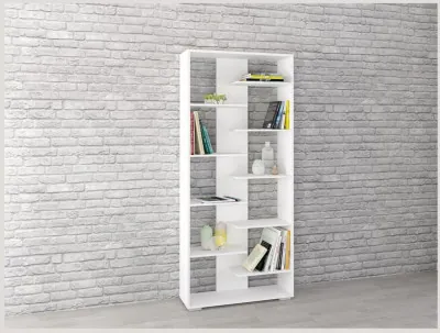 Стеллаж Ромео-3 белый