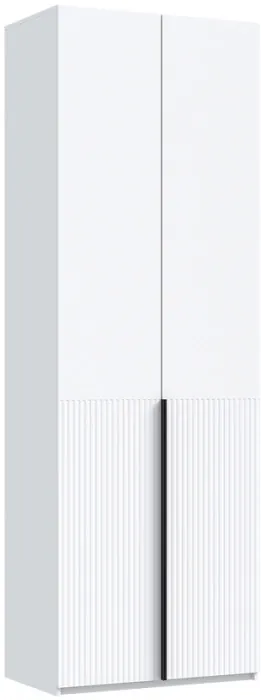 Тумба косметическая со шкафом 2х-ств Марвэл, Белый/Браш вайт