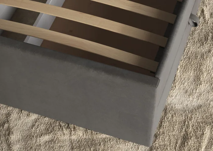 Кровать 160 КР-433-М с настилом из ламелей, Микровелюр Zeekr-47