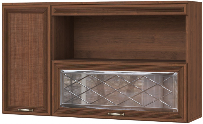 Ливорно Полка навесная ЛН-4 орех донской