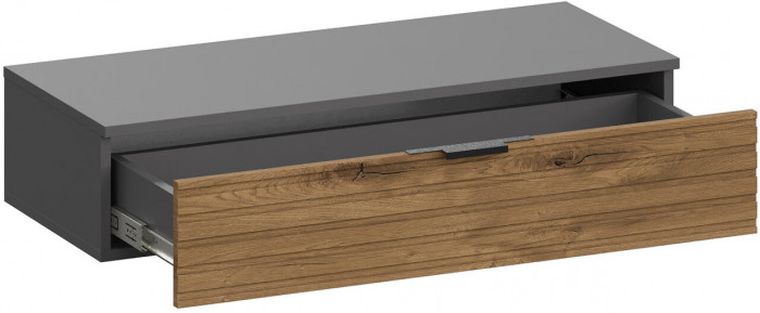 Модульная Прихожая Ома, набор №3, Графит/Дуб Тортуга, Simple 27