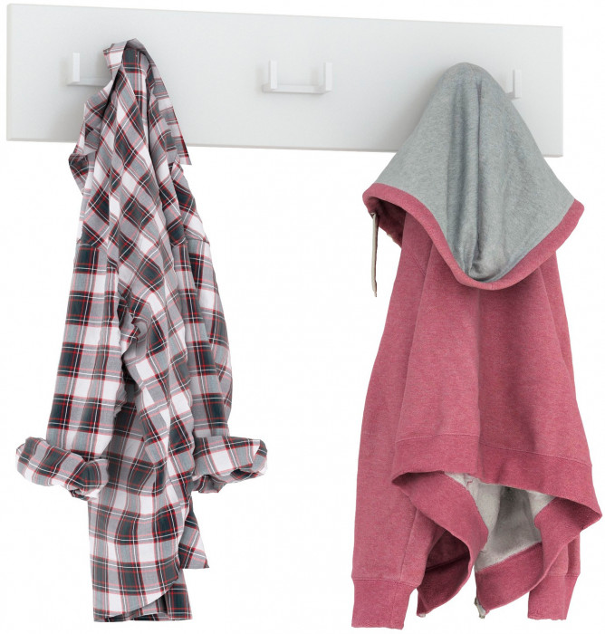 Октава 15.14.02 Вешалка, белый шагрень