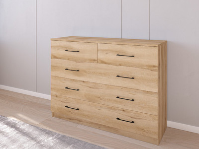 Комод 04/16 120х40х90 Эвок Прибрежный/Эвок прибрежный