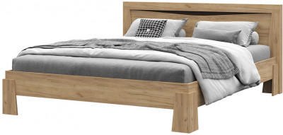 Спальня &quot;Паола&quot; КР 703 (1700х844х2120 мм) дуб крафт золото