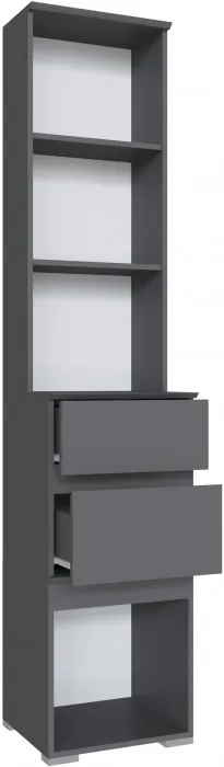 Модульная прихожая Плейона, набор 1, Графит серый