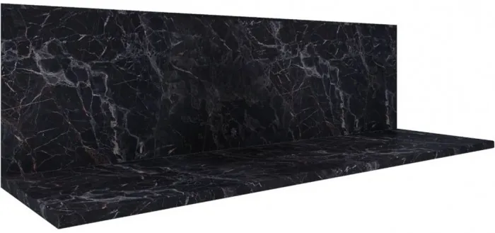 Кухонный гарнитур Осло 1,5м Сакура/Карбон вулкан