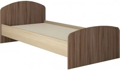 Орион Кровать 90, ясень шимо/дуб сонома