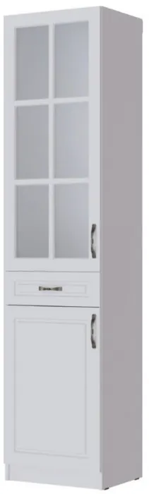 Модульная гостиная "Апполия", композиция 2 - Белый/Белый дуб