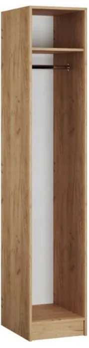 Модульная Прихожая Ямайка, композиция 3, крафт золотой/белый