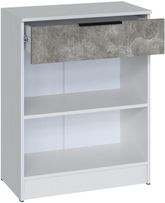 Набор мебели для прихожей "Мадрид", Белый/Ателье светлое