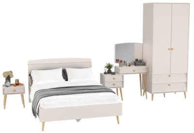 Афина Спальня 22-1400, кашемир серый