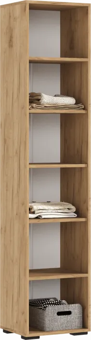 Пенал 400, Крафт белый/Графит