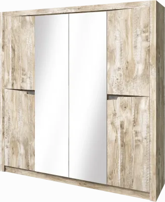 Ривьера Шкаф 4-х створчатый