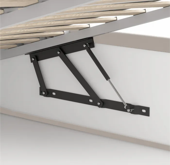 Кровать 120 с подъемным механизмом КРП-431-М-12, Микровелюр Zeekr-11