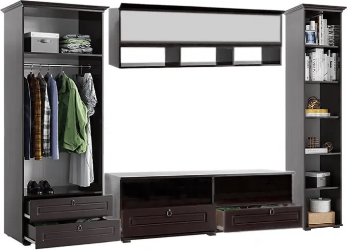 Модульная гостиная Престиж (Венге шоколад)