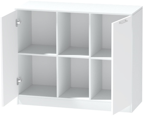 Комод №4 "Иннэс-7", Белый