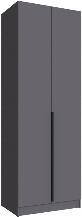 Набор мебели для прихожей "Мадрид", Графит серый/Белый