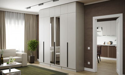 Шкаф Мадрид, композиция 1, Кашемир