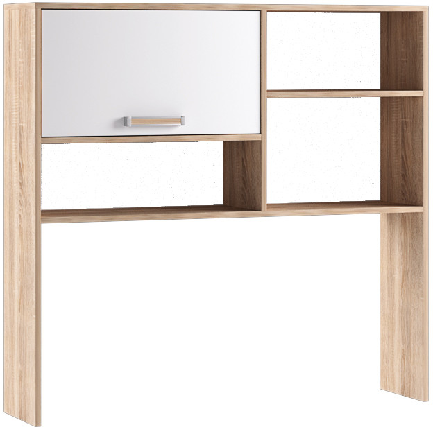 Надстройка на стол Бланка, Дуб сонома/Белый