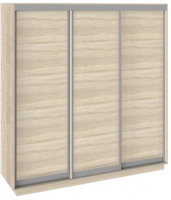 Румер СШК 1.210.70-11.11.11 Шкаф-купе 3-х дверный (2100x600x2200) (Дуб Сонома, Белый снег/Белый снег/Белый снег)