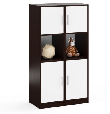 Два Пенала С-МД-СК9П к компьютерному столу С-МД-СК9, венге/белый шагрень