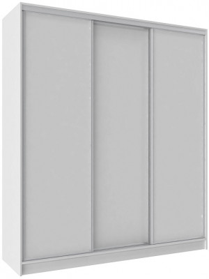 Шкаф-купе трехдверный 2000 Домашний Белый